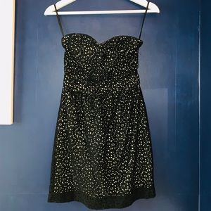 Urban Outfitters black mini cocktail dress